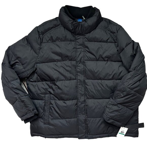 Andrew Marc New Mens Black Full Zip Puffer Jacket Coat Size XL NWT - Picture 2 of 16
